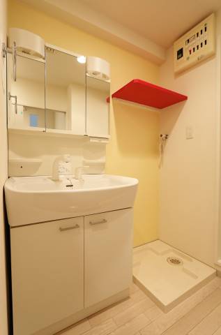 朝の支度はこちらで