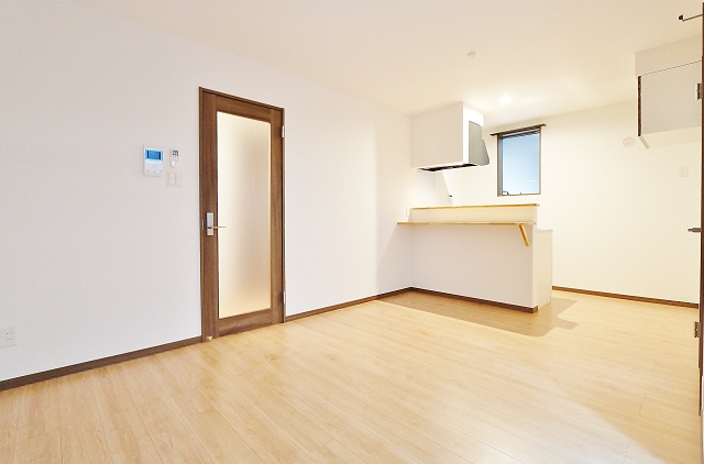 家具の配置がしやすいカウンターキッチン仕様