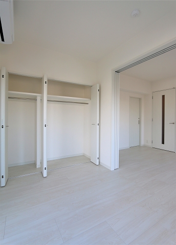 各部屋に収納付きでお荷物の多い方も安心