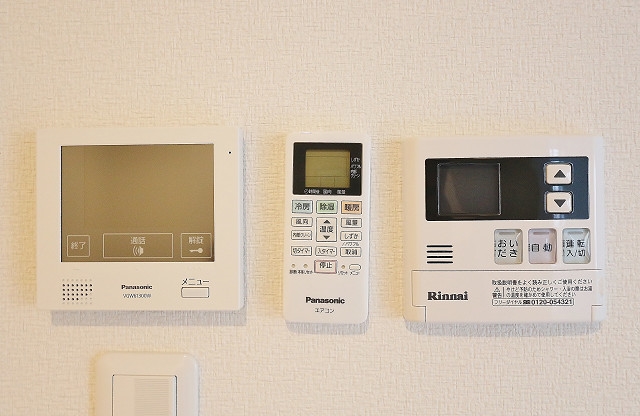 モニター付きで安心です