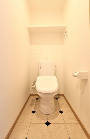 嬉しい温水洗浄機能付き