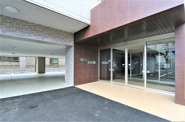 開放感があるエントランス