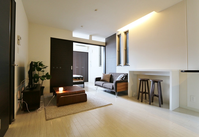 オシャレな室内ですね