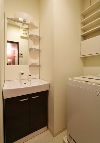 朝の準備はこちらで