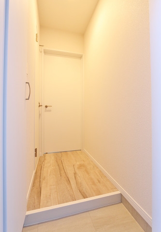 清潔感のある玄関です