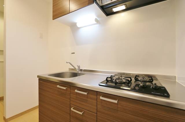 2口コンロで料理がはかどりますね