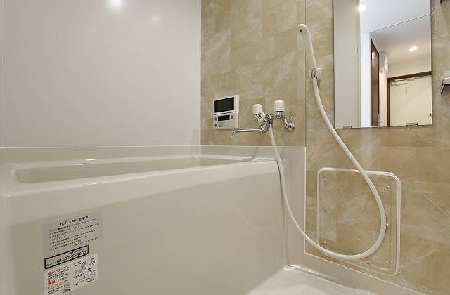 清潔感のある浴室です