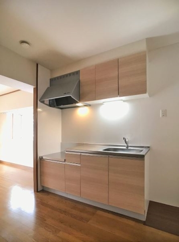 作業スペースが広いので、料理がはかどるキッチンです