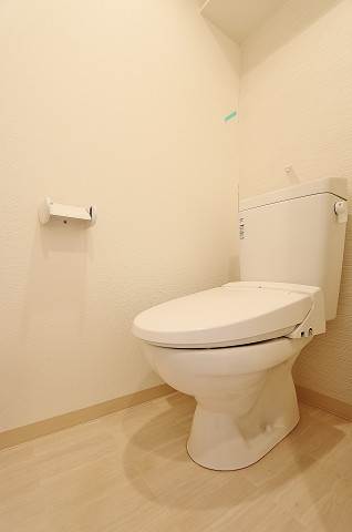 清潔感のあるお手洗いです