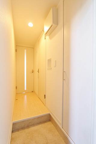 開放感のある玄関ですね