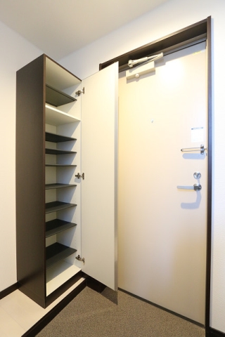 シューズ収納もばっちりです