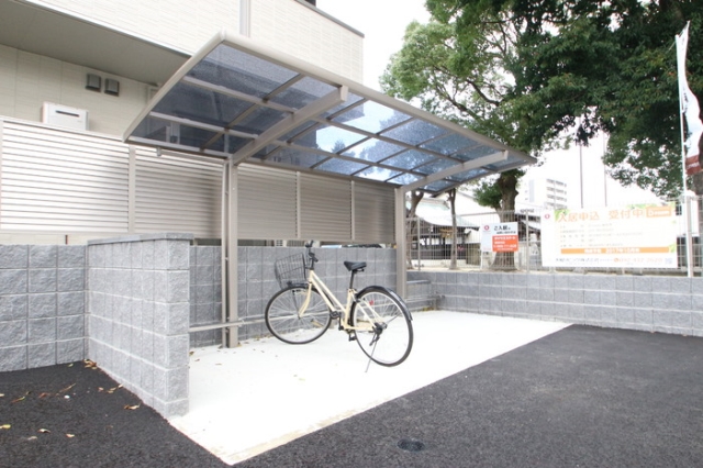 駐輪スペースもあります
