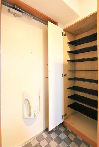 靴箱もしっかり有ります