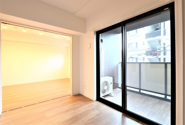 日当たり良好なバルコニー