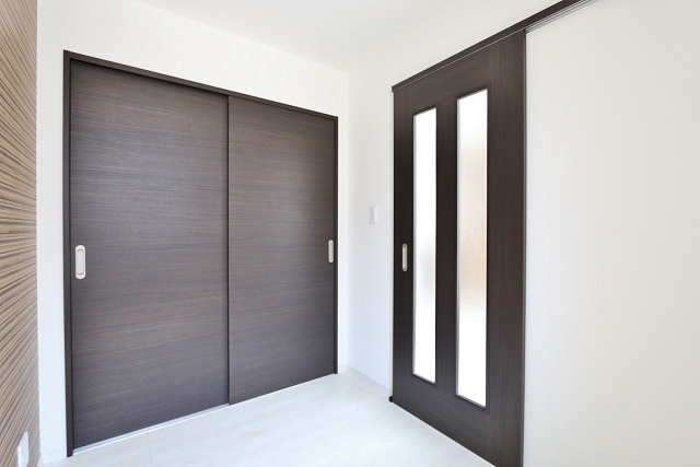 収納は寝室にあります
