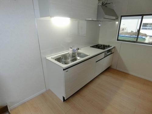 ３口コンロでお料理がはかどりますね