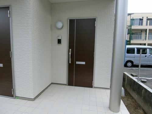 玄関ポーチがおしゃれです