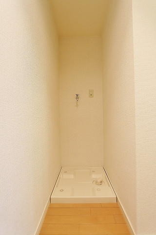 洗濯機置場は室内にあります