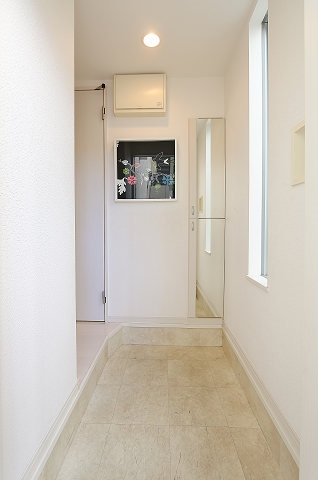 帰りたくなる玄関です