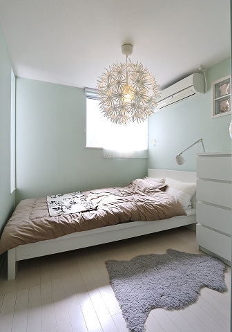 寝室スペースに