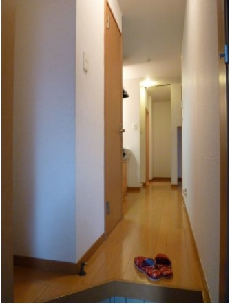 開放感のある玄関ですね