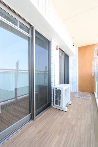 洗濯物もたくさん干せそうです