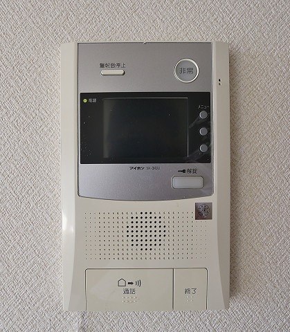 モニタ付きで来客時も安心