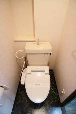 清潔感のあるトイレになります
