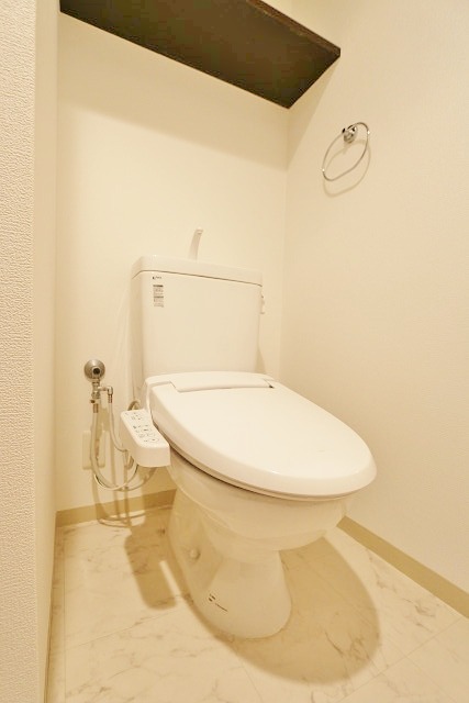 嬉しい温水洗浄便座付き