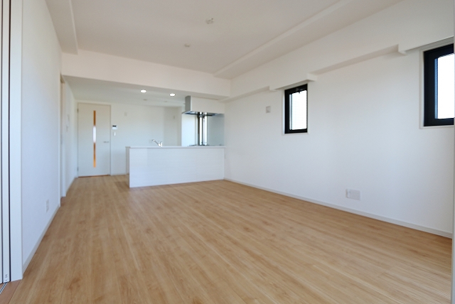 家具の配置がしやすいリビング