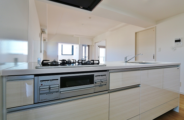 ３口コンロは料理が捗りそうですね