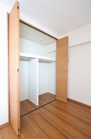 大きいクローゼットは嬉しいポイント