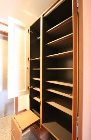 シューズボックスも大容量