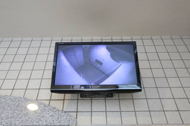 防犯カメラがついているので安心です