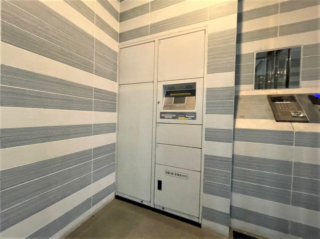 不在時でも荷物が受け取れます