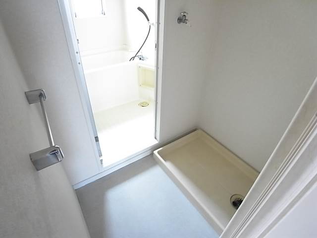 室内洗濯機置場があります