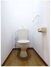 綺麗なトイレです。