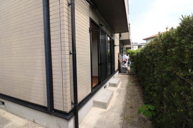 専用庭は1階の特権です。