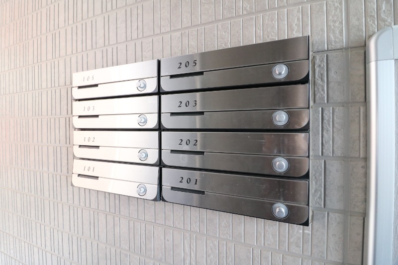 集合ポストもございます