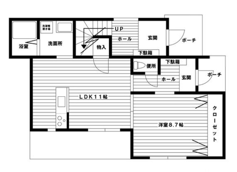 間取や内装は現状を優先いたします。