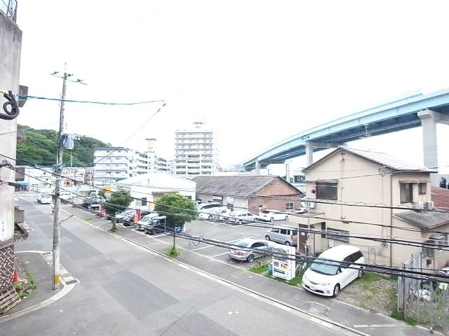 バルコニーからの眺めです。