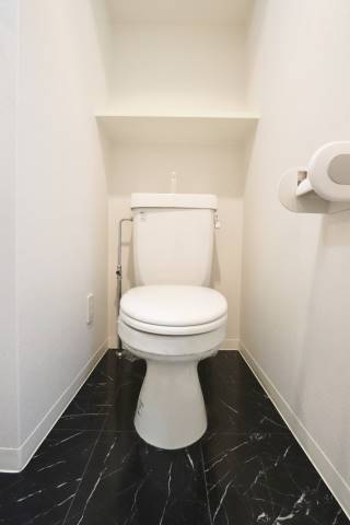 清潔感のあるトイレです