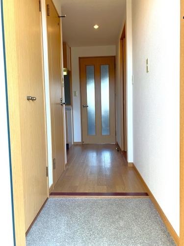 開放感のある玄関ですね