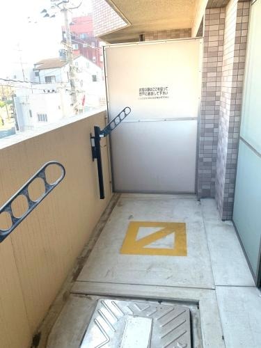 天気の良い日の洗濯物はこちらで