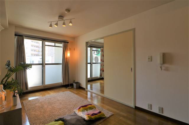 スペースの活用がしやすい2Kタイプのお部屋です