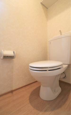 清潔感のあるトイレです