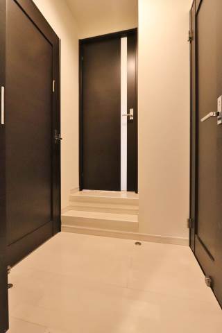 帰ってきたくなる玄関です