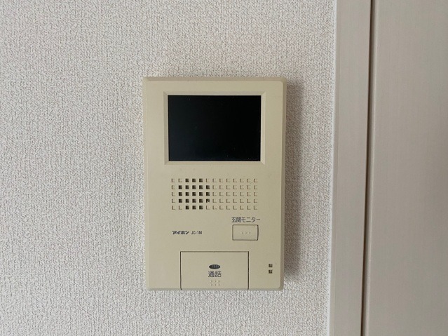 ＴＶモニタ付きなので安心ですね。