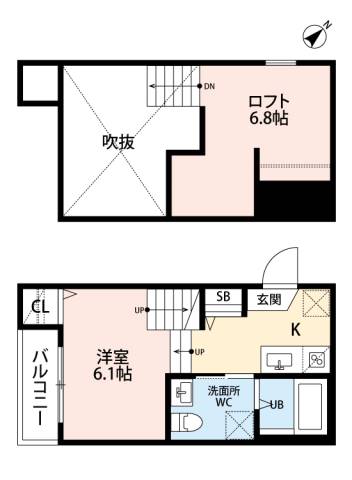 間取や内装は現状を優先します