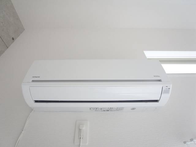 エアコン完備で年中快適に過ごせますよ